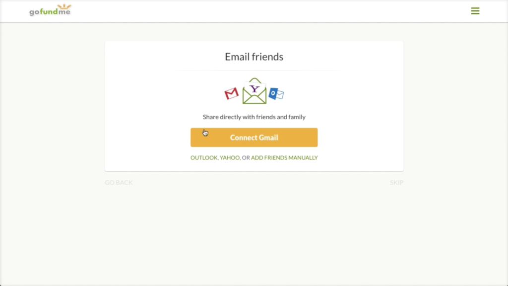 Gofundme Teardown A Great User Experience More Money Raised Cloudsponge Gofundme Teardown A Great User Experience More Money Raised Cloudsponge