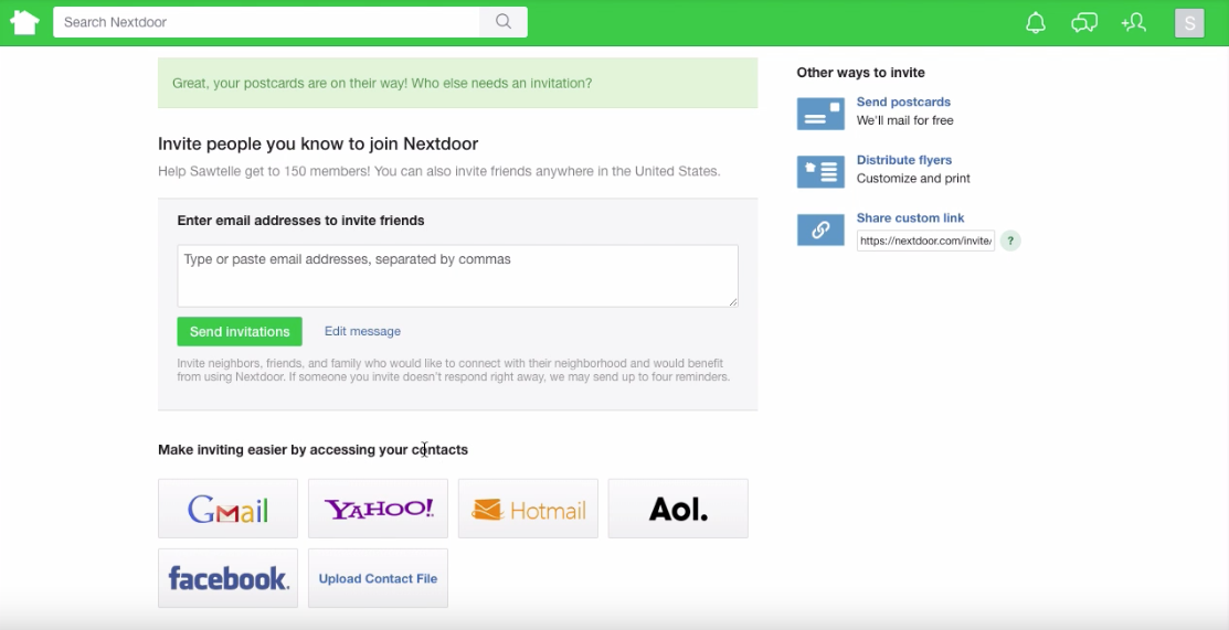 About Nextdoor mailed invitations - Nextdoor Blog