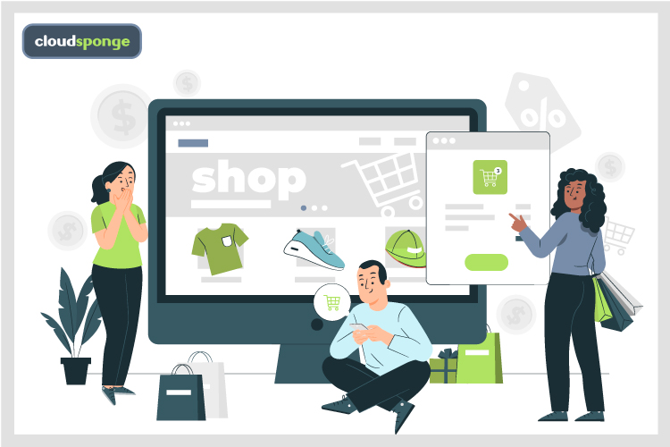 ecommerce sale illustration